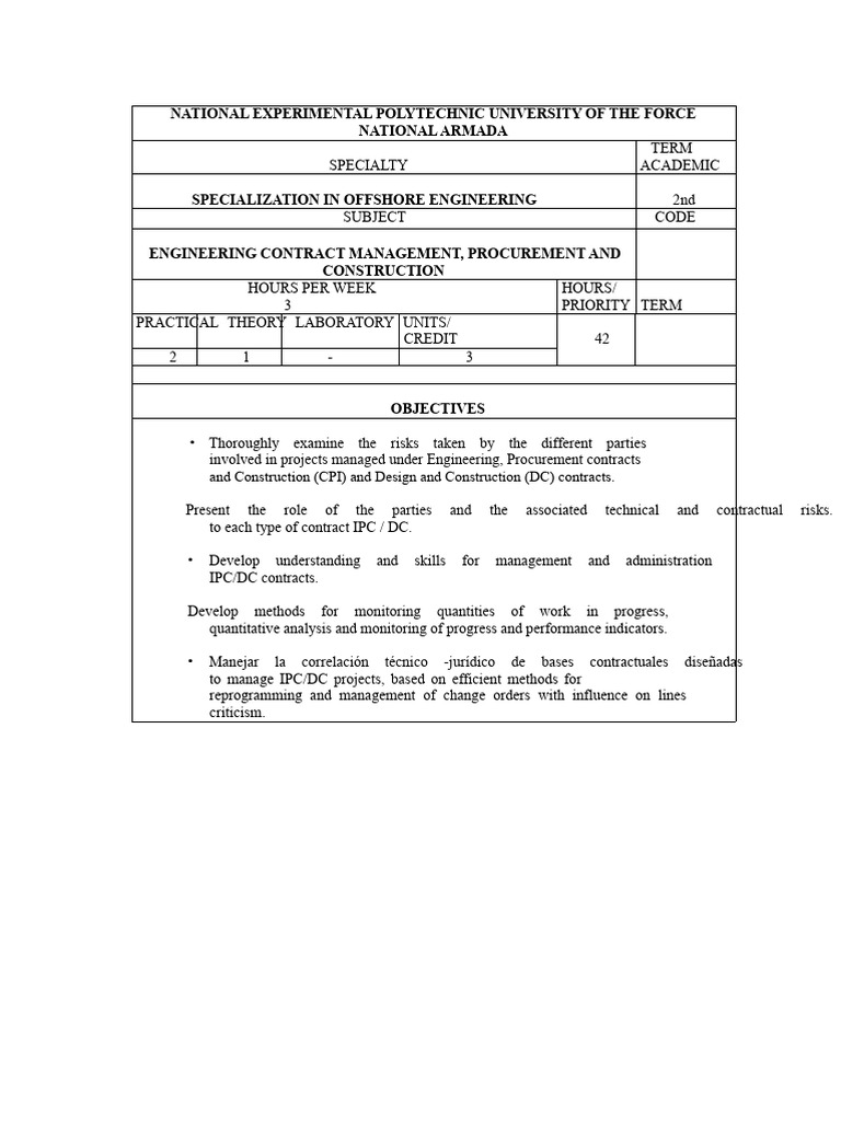 Engineering Contract Management Guide | PDF | Risk | Engineering