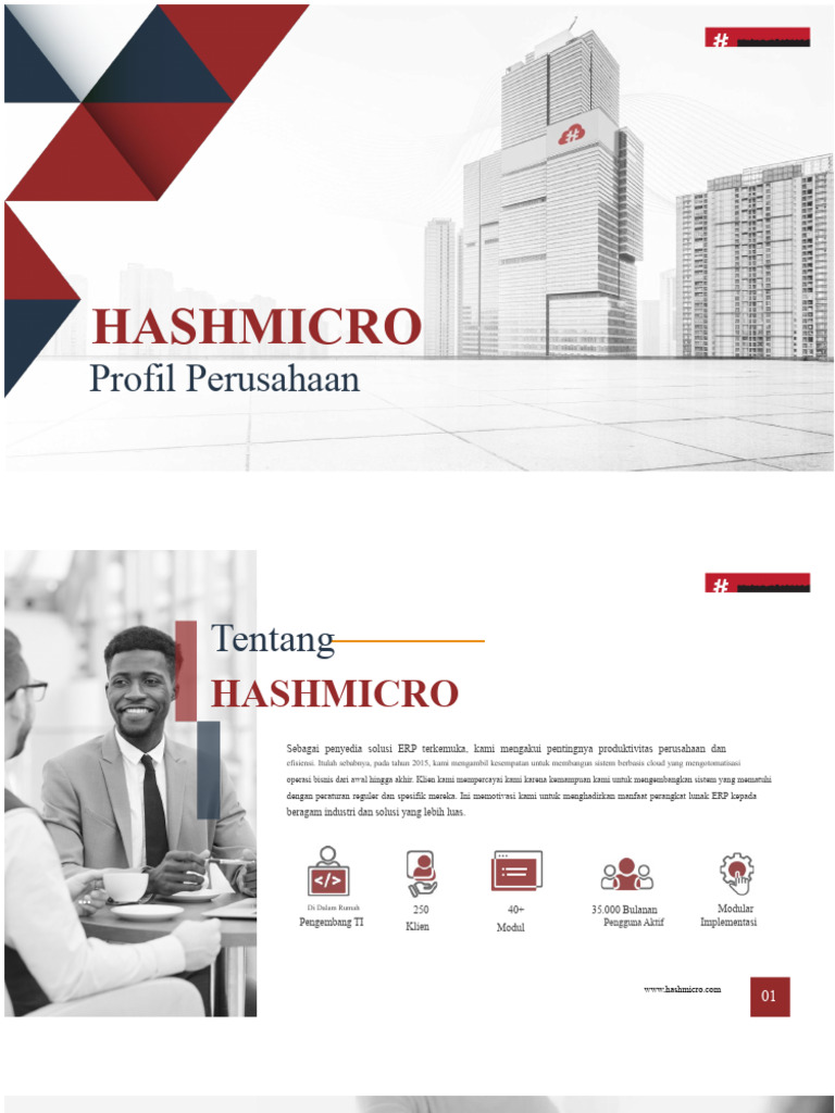 Solusi ERP Terintegrasi dari HashMicro | PDF