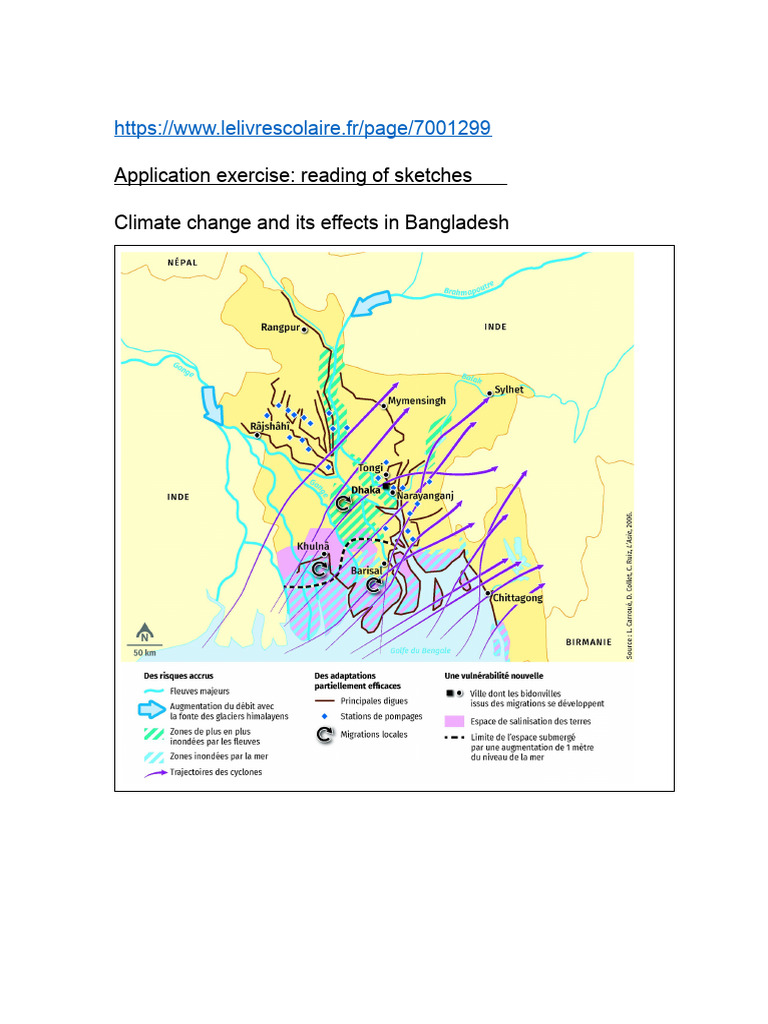 Climate Change Impact in Bangladesh | PDF