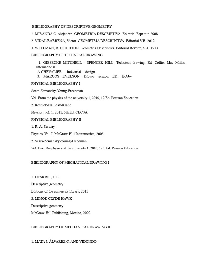 Comprehensive Engineering Bibliography | PDF | Bibliography | Engineering