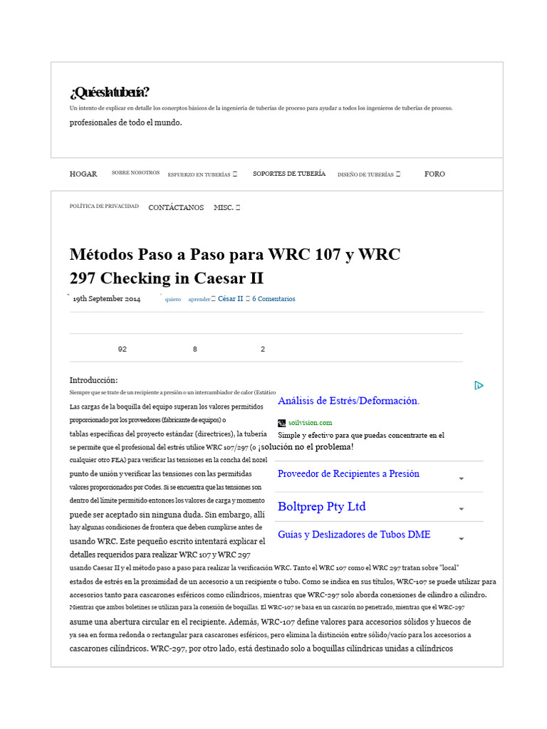 Métodos Paso A Paso para La Verificación de WRC 107 y WRC 297 en Caesar ...
