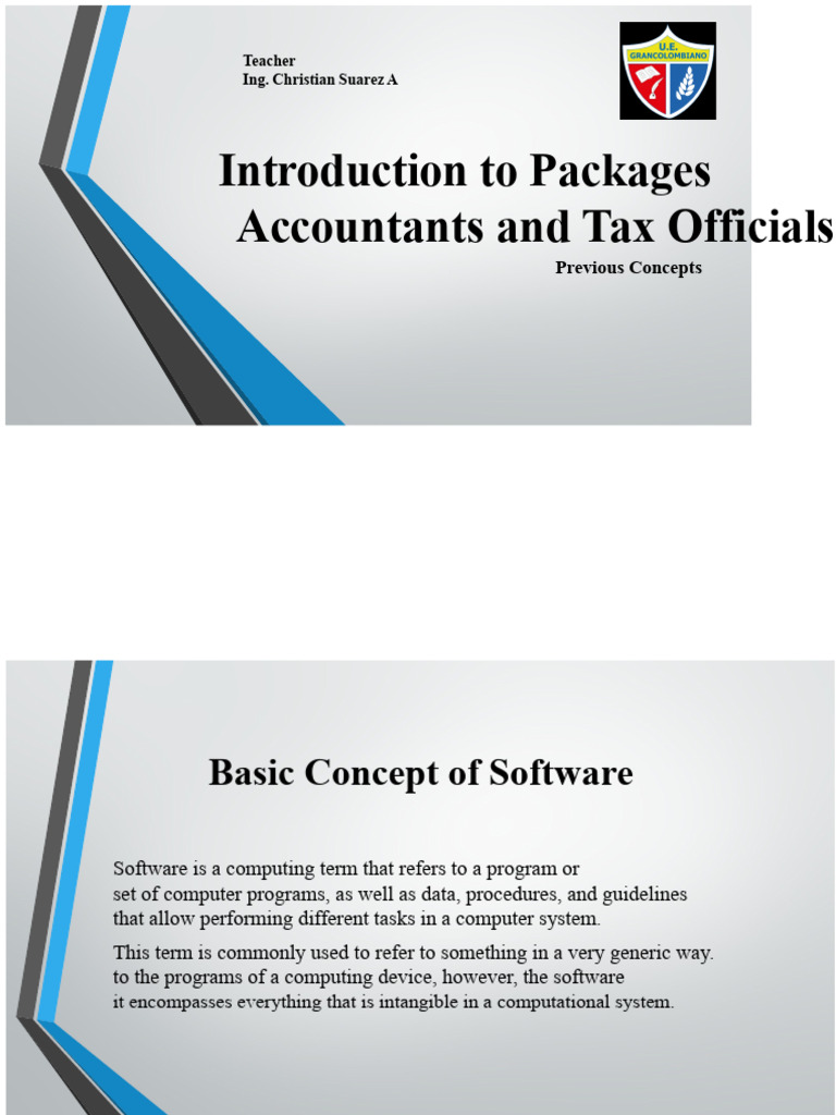 Understanding Accounting Software Packages | PDF