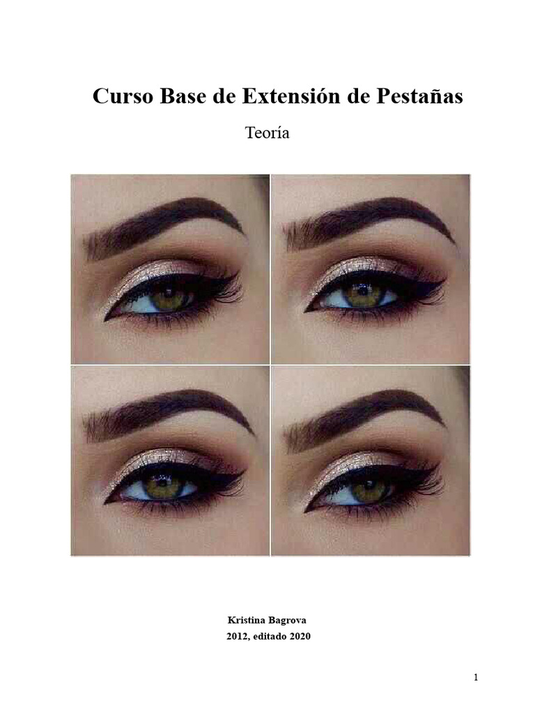 Curso Básico de Extensiones de Pestañas | PDF | Esterilización ...