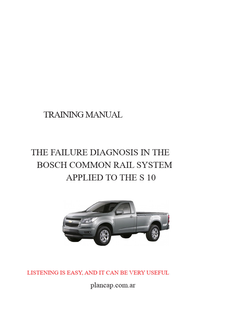 Bosch Common Rail System Manual | PDF | Four Wheel Drive | Manual ...