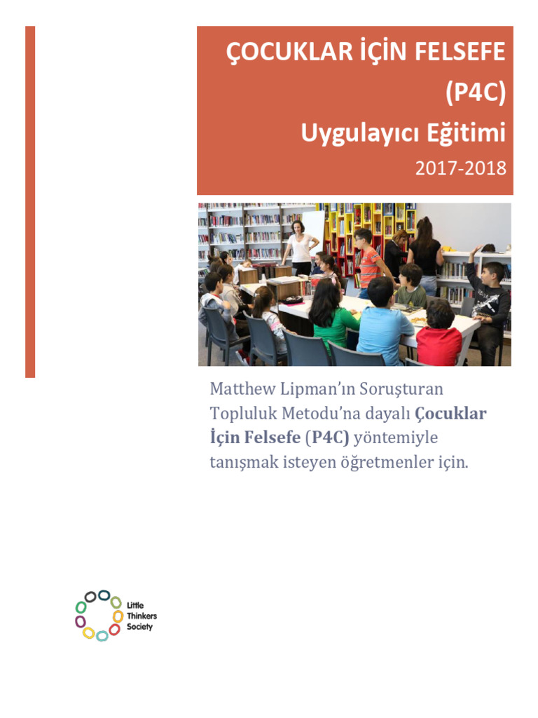Zmir P4C Uygulayc Eitimi 2018 | PDF