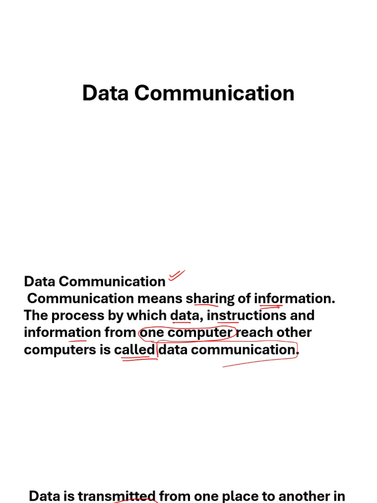 Understanding Data Communication Basics | PDF | Wi Fi | Radio