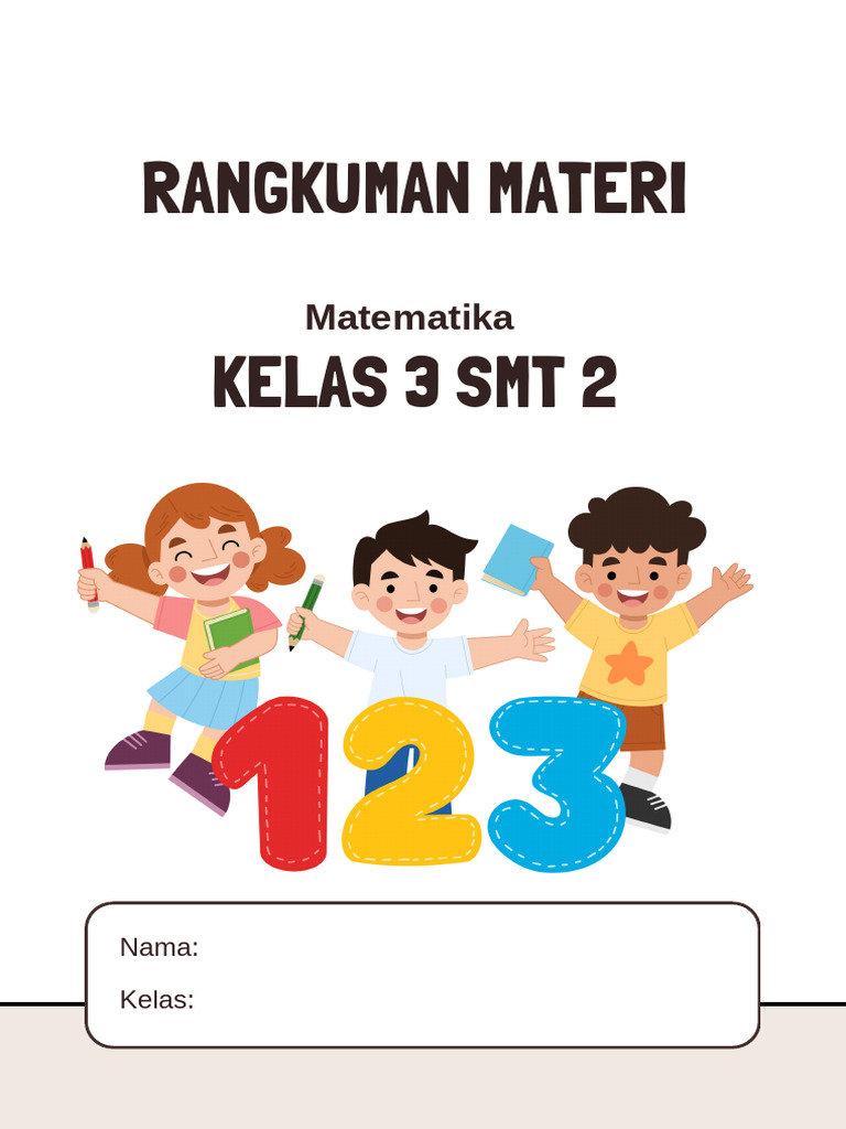 Rangkuman Materi Matematika Kelas 3 | PDF