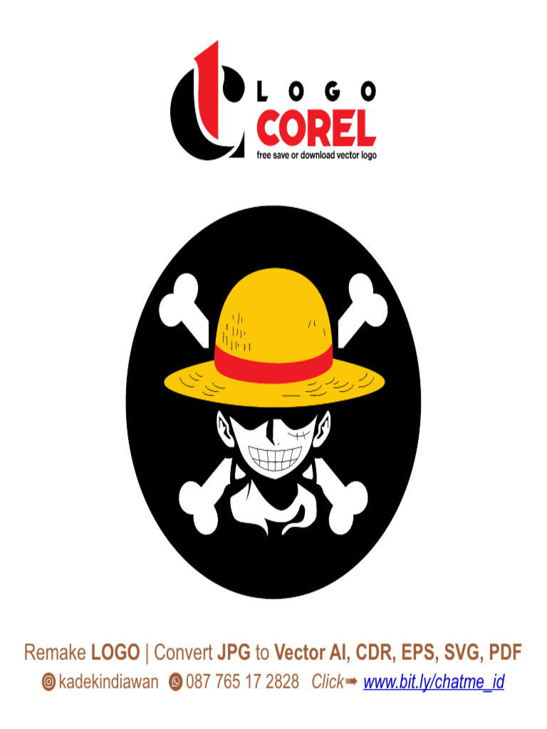 Logo Monkey D. Luffy (Logo One Piece) | PDF