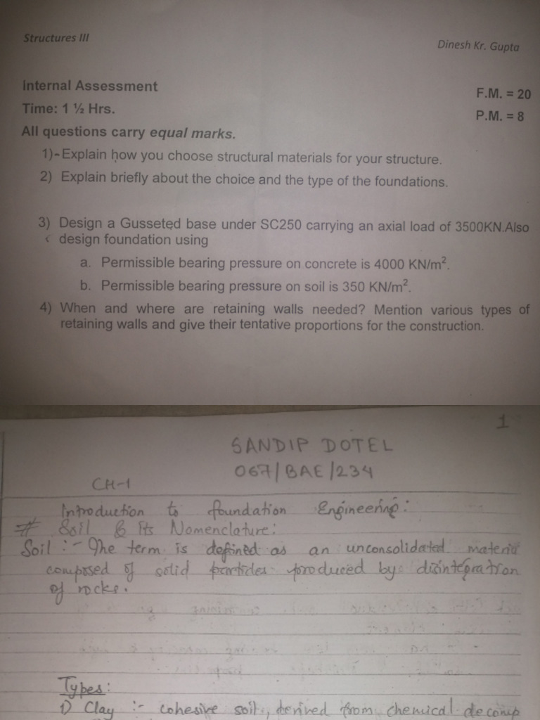 S VI SEM Structure Notes | PDF