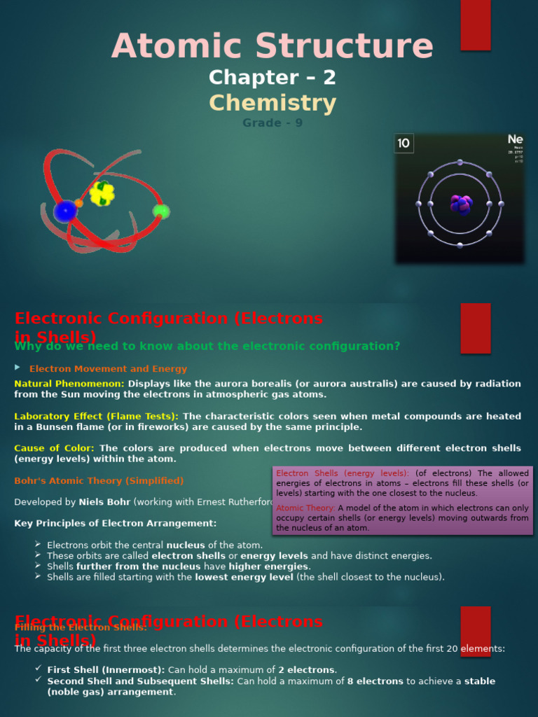 Understanding Electronic Configuration in Atoms | PDF | Electron ...