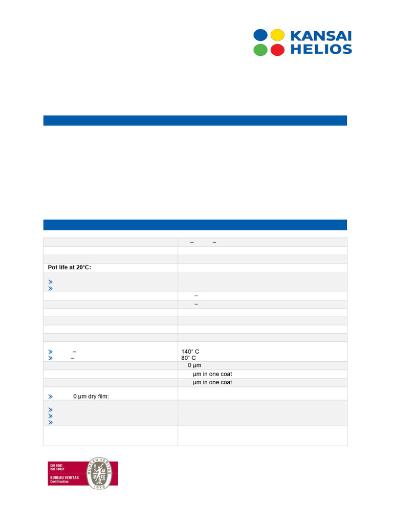 Epolin 2k Primer E-Hs LD | PDF | Epoxy | Corrosion