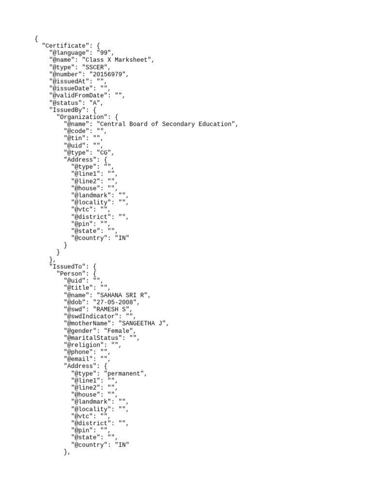 In - Gov.cbse SSCER 201569792024.json | PDF | Educational Organizations ...