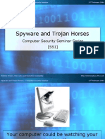 Spyware and Trojan Horses: Computer Security Seminar Series (SS1)