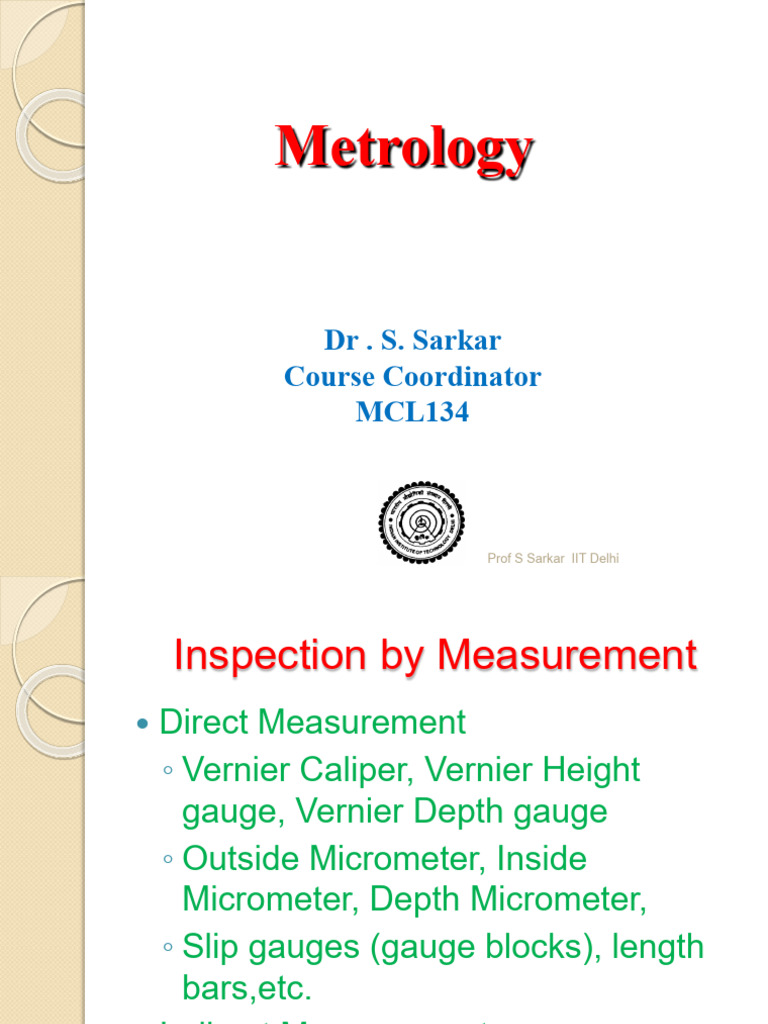 Metrology 26102025 | PDF