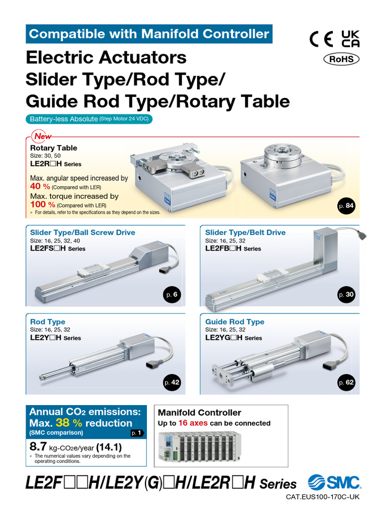 Electric Actuators Overview and Specs | PDF | Actuator | Switch