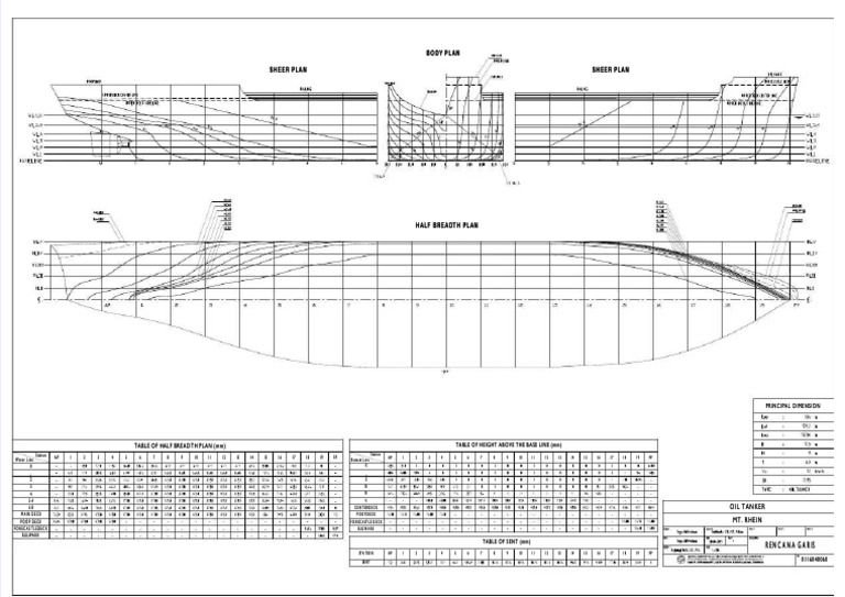 PDF Lines Plan Compress | PDF | Ships | Sailing Ships