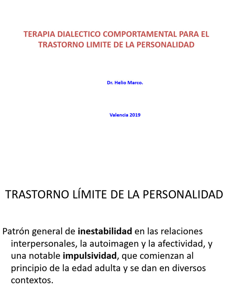 Taller DBT SesionesIVLA | PDF | Las emociones | Autorregulación emocional