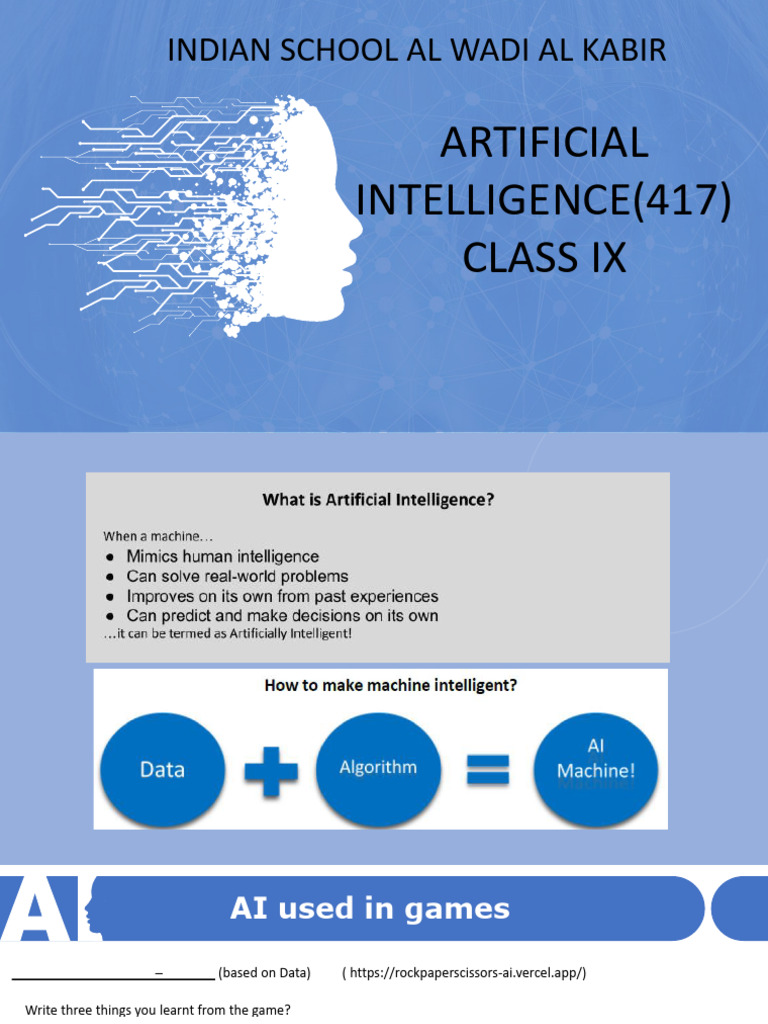 AI Project Cycle | PDF | Machine Learning | Artificial Intelligence