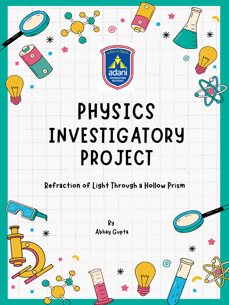 Refraction in Hollow Prism Experiment | PDF | Refractive Index | Refraction