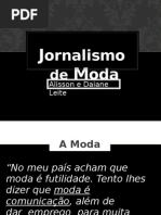 JORNALISMO DE MODA