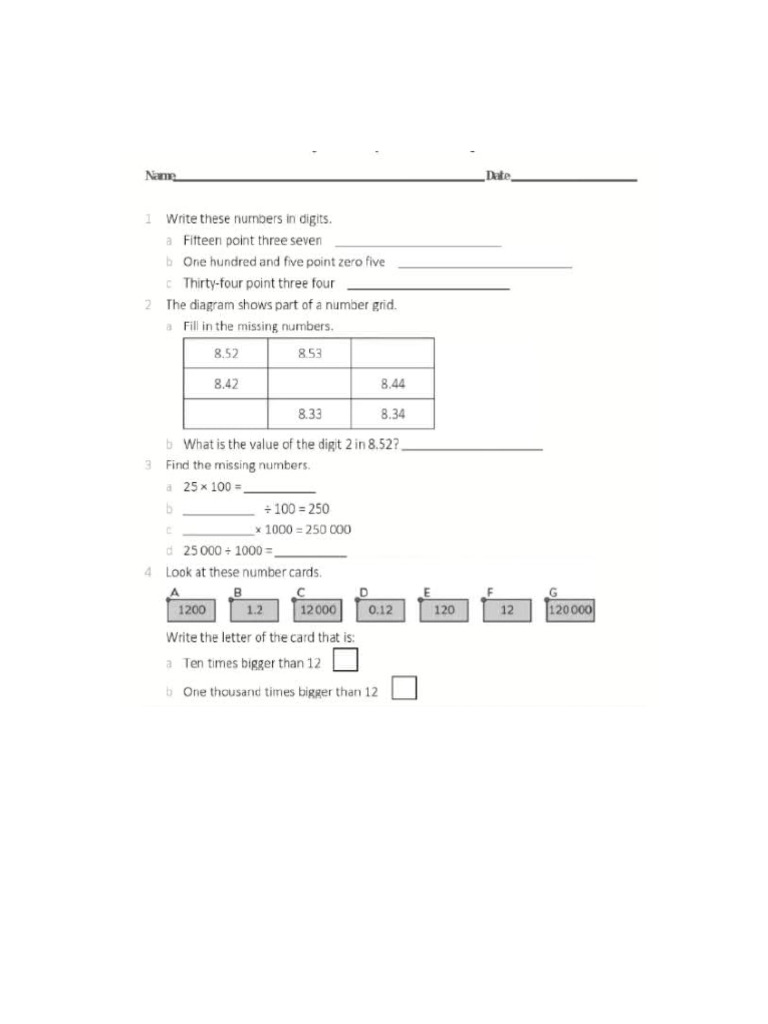 math p5 | PDF