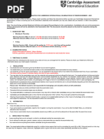 Exam Day Preparation Checklist | PDF