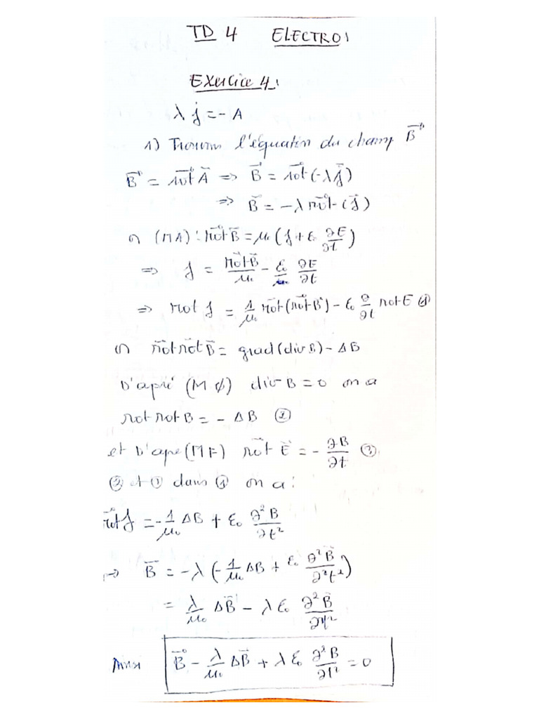 Correction TD Electro No 4 | PDF