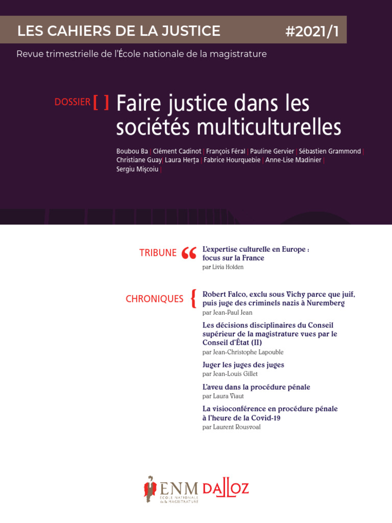 Expertise culturelle en justice en France | PDF | Crimes | Crime et ...