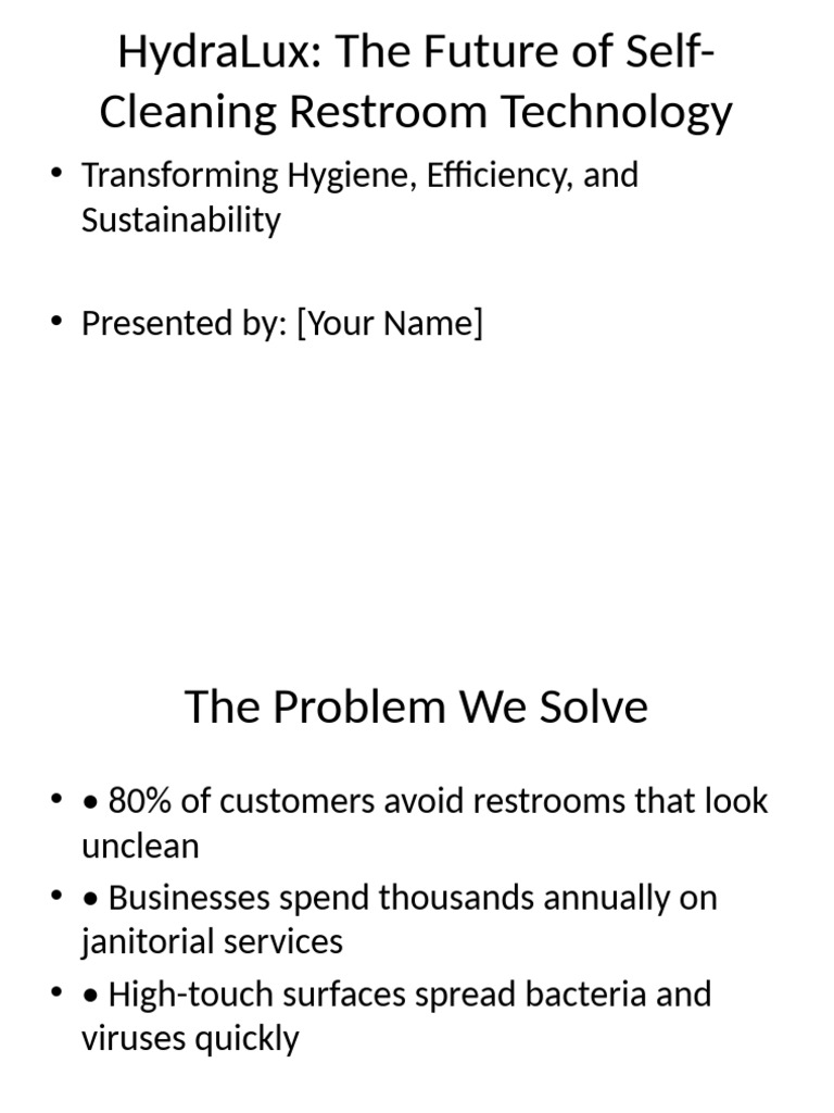 HydraLux Presentation | PDF | Digital Marketing | Marketing