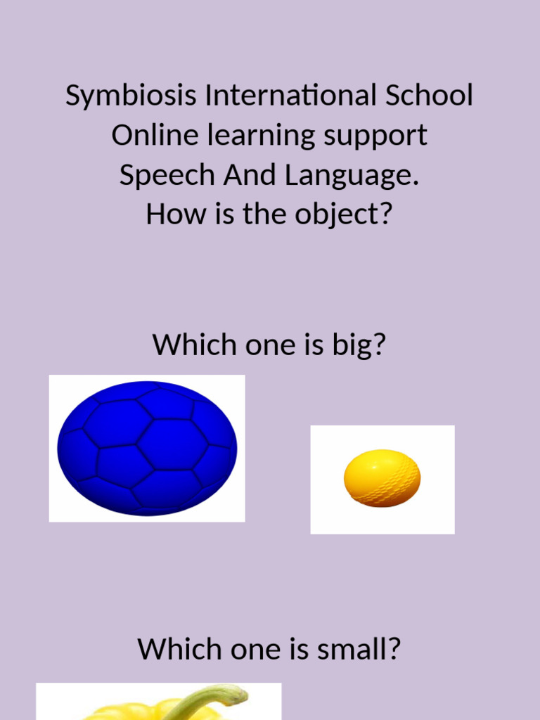Speech and Language Online Learning Guide | PDF