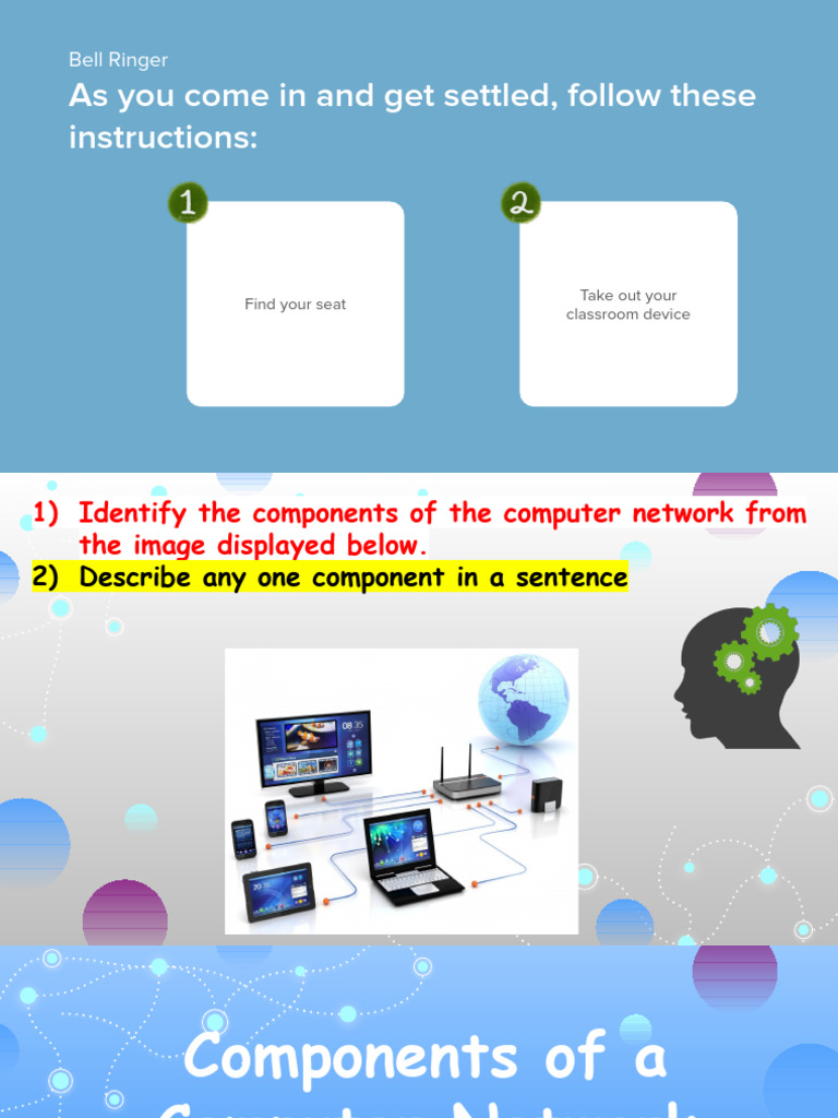 Components of Computer Networks Explained | PDF | Computer Network ...