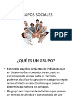 GRUPOS SOCIALES clase 4