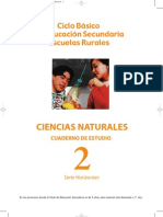 Ciencias Naturales: Ciclo Básico de Educación Secundaria Escuelas Rurales