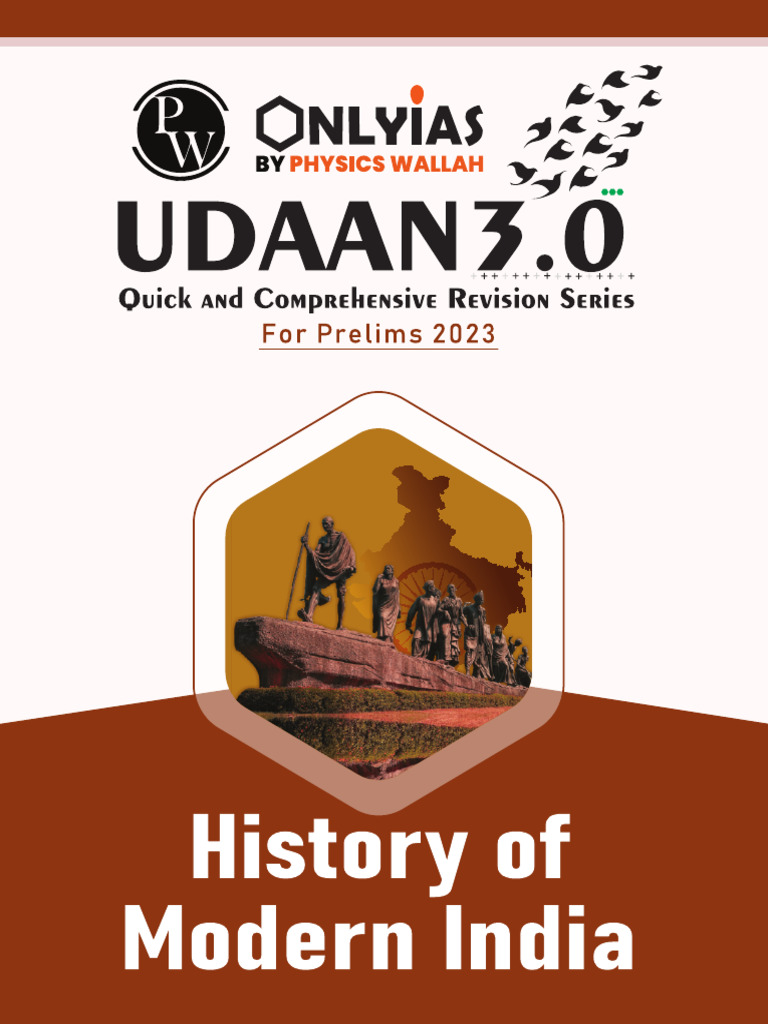 History of Modern India | PDF