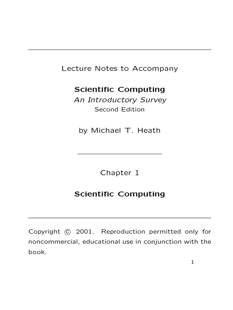 Introduction to Scientific Computing | PDF | Rounding | Approximation
