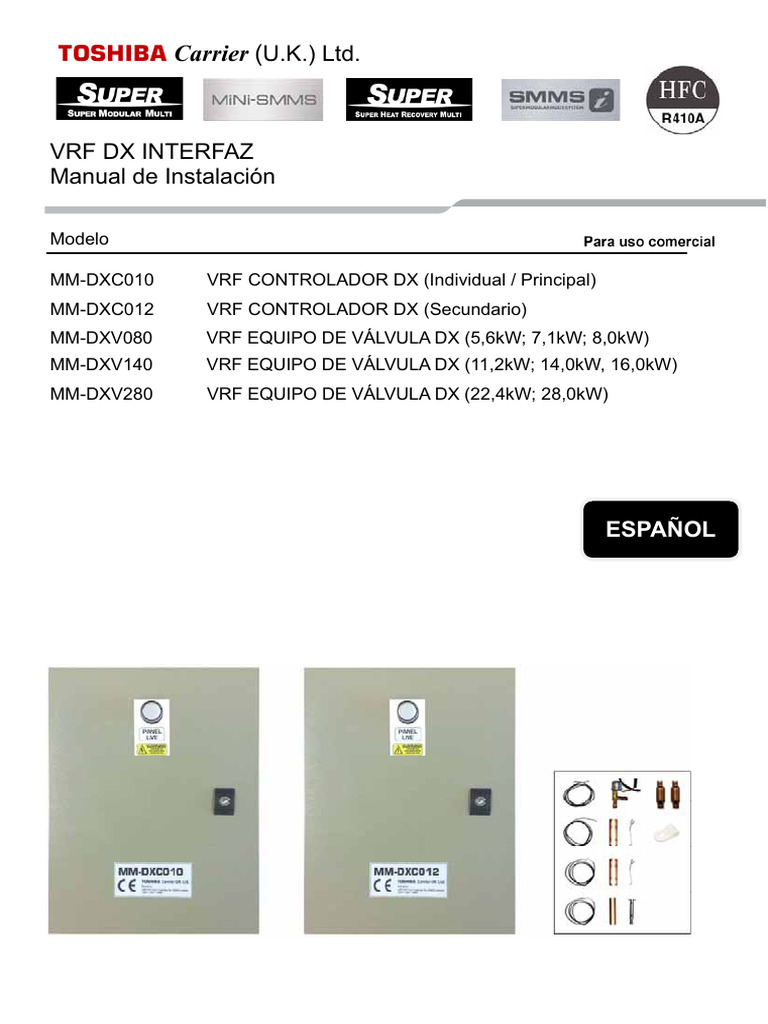 Im VRF DX Interface Group | PDF | Reciclaje | Soldadura