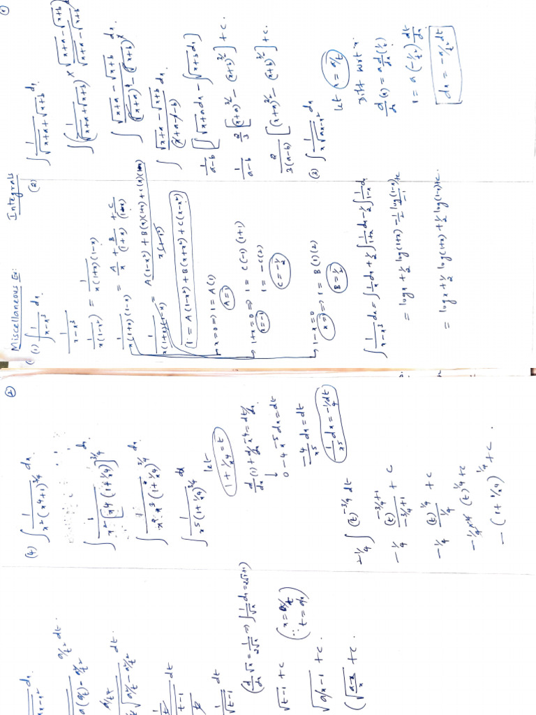 Handwritten Miscellaneous Questions by Sailane Sir | PDF