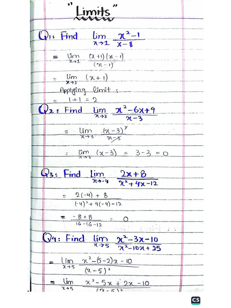 Calculus Lecture 6-9 | PDF