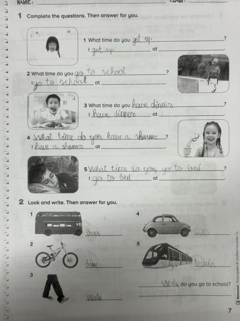 Workbook 3 - Unit 1 | PDF