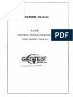 Operations Manual_S5426B_Universal Triaxial-Permeability Panel With Interfaces