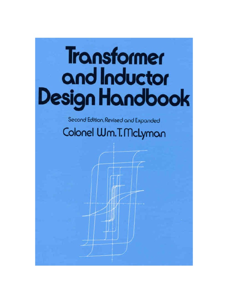 Transformer and Inductor Design Handbook PDF