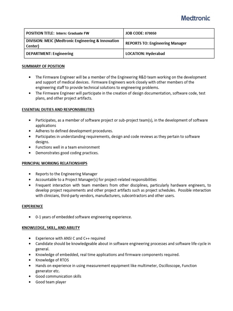 NS - MTech Intern Enterprise Software - JD | PDF | Engineering ...