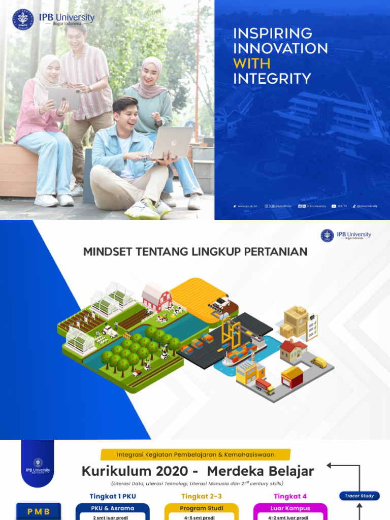 (Untuk Siswa) PPT Promosi IPB | PDF