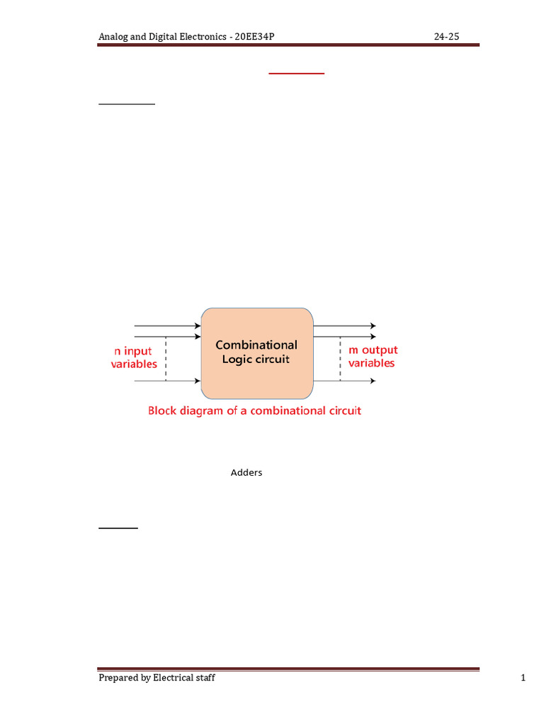 Ade Week 9 Theory | PDF | Logic Gate | Computer Engineering