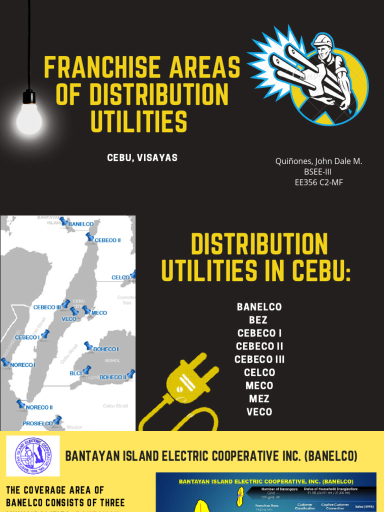 Cebu Electric Distribution Utilities | PDF | Cebu | Electric Power