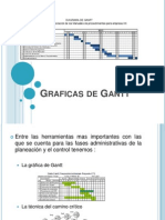 Graficas de Gantt