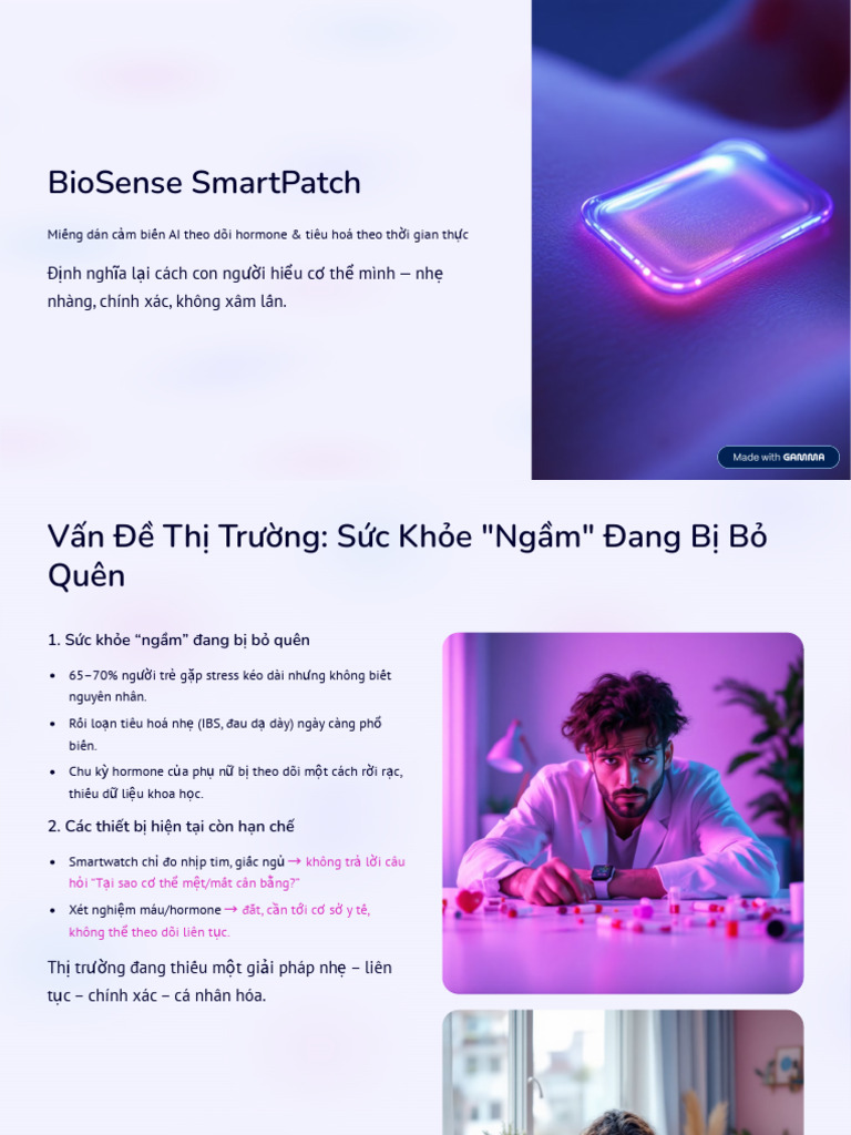 BioSense SmartPatch | PDF
