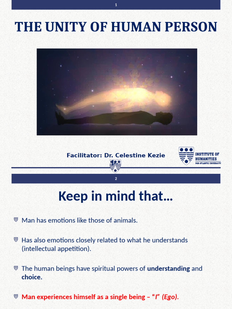 Unity of Body and Soul in Humanity | PDF | Emotions | Soul