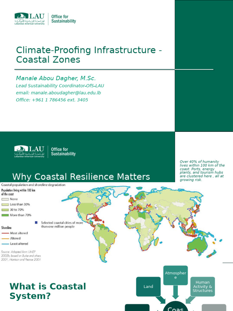 Climate Resilience for Coastal Infrastructure | PDF | Coast | Beach