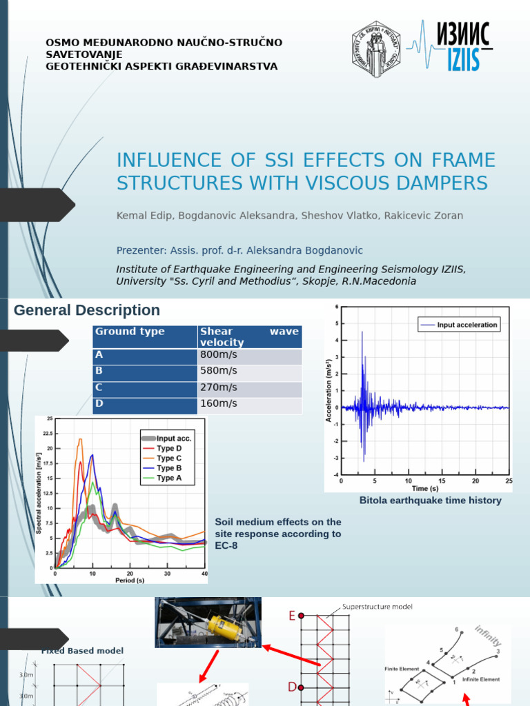 SSI Effects on Frame Structures with Dampers | PDF | Mechanics ...